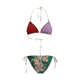 Zimmermann Multicolor Lycra Bikini